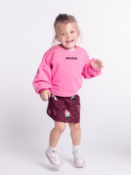 SUDADERA BABY "AIRE RETRO" ROSA