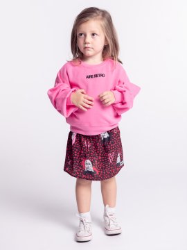 SUDADERA BABY "AIRE RETRO" ROSA