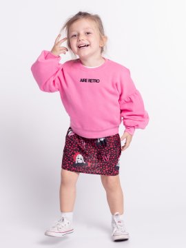 SUDADERA BABY "AIRE RETRO" ROSA