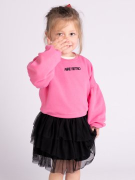 SUDADERA BABY "AIRE RETRO" ROSA