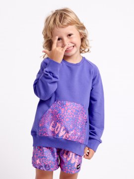 SUDADERA BABY "PEACE AND LOVE"