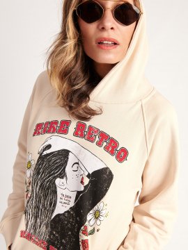 SUDADERA HOODIE "HAZME FLORECER"