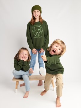 SUDADERA BABY "DENTRO DE MI" MILITAR