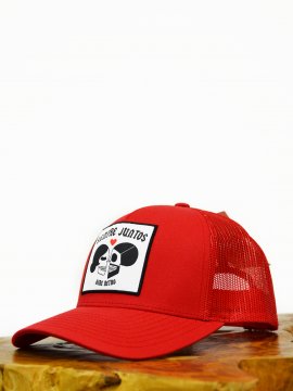 GORRA "SIEMPRE JUNTOS" ROJA