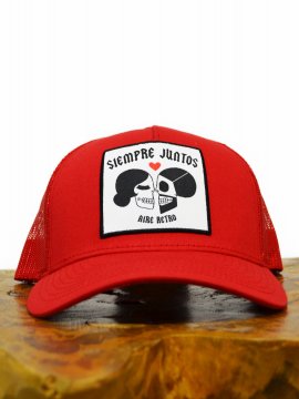GORRA "SIEMPRE JUNTOS" ROJA
