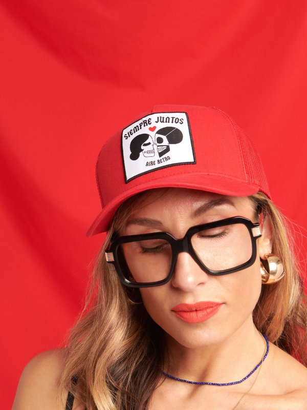 GORRA "SIEMPRE JUNTOS" ROJA