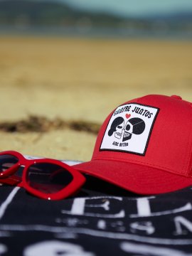 GORRA "SIEMPRE JUNTOS" ROJA