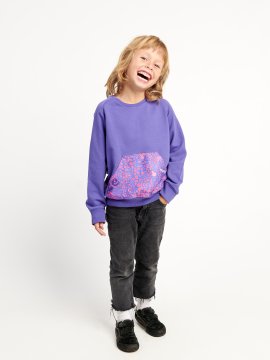 SUDADERA BABY "PEACE AND LOVE"