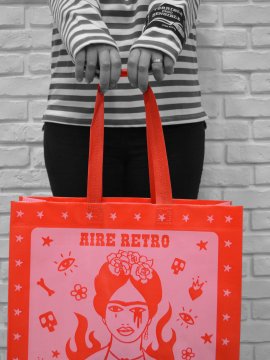 BOLSA GRANDE "FRIDA" ROSA