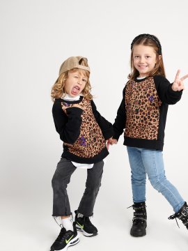SUDADERA BABY "LEOPARDO"