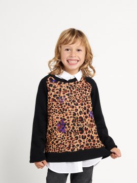 SUDADERA BABY "LEOPARDO"