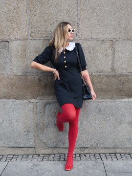 VESTIDO "RETRO BABY-DOLL"