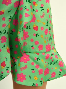 FALDA "AMOR AMOR" VERDE