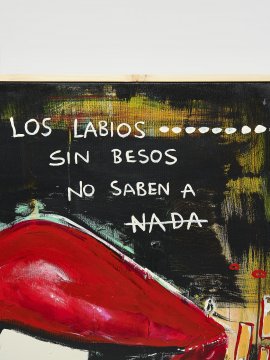 CUADRO "LOS LABIOS SIN BESOS"