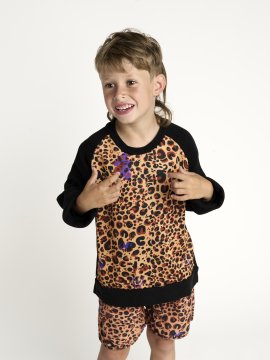 SUDADERA BABY "LEOPARDO"