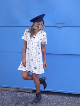 VESTIDO "CALAVERA ACUARELA"