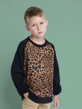 SUDADERA BABY "LEOPARDO"