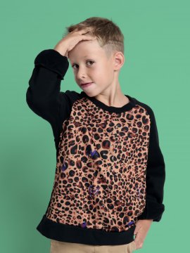 SUDADERA BABY "LEOPARDO"