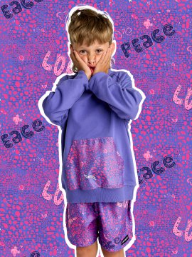 BAÑADOR BABY "PEACE AND LOVE"