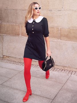 VESTIDO "RETRO BABY-DOLL"