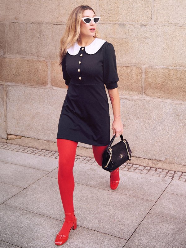 VESTIDO "RETRO BABY-DOLL"