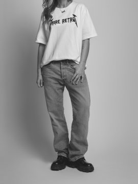 CAMI UNISEX "METAL" BLANCA