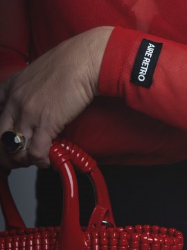 CAMISETA TUL "OIHANA" ROJA
