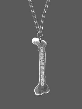 COLLAR PLATA "TUS HUESOS"