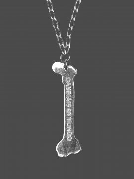 COLLAR PLATA "TUS HUESOS"