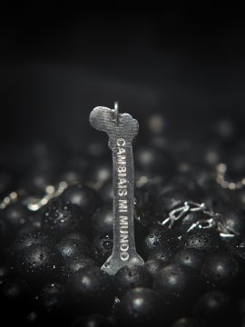 COLLAR PLATA "TUS HUESOS"