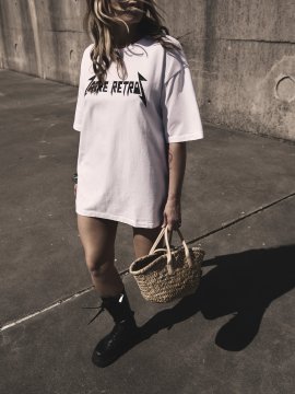 CAMI UNISEX "METAL" BLANCA