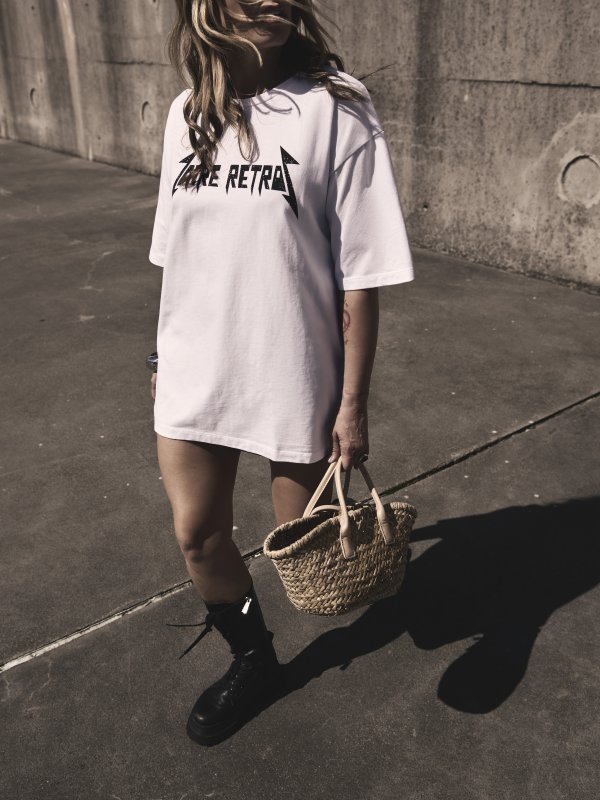 CAMI UNISEX "METAL" BLANCA
