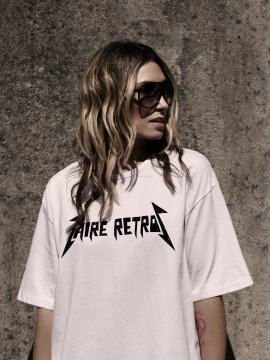 CAMI UNISEX "METAL" BLANCA