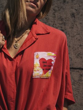 VESTIDO "TODO ES POSIBLE" TEJA