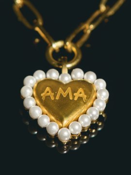 COLLAR "AMA" DORADO