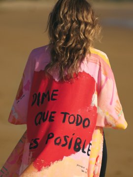 KIMONO "DIME QUE TODO ES POSIBLE"