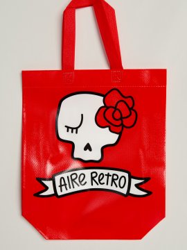 BOLSA "CALAVERA" PEQUEÑA ROJA