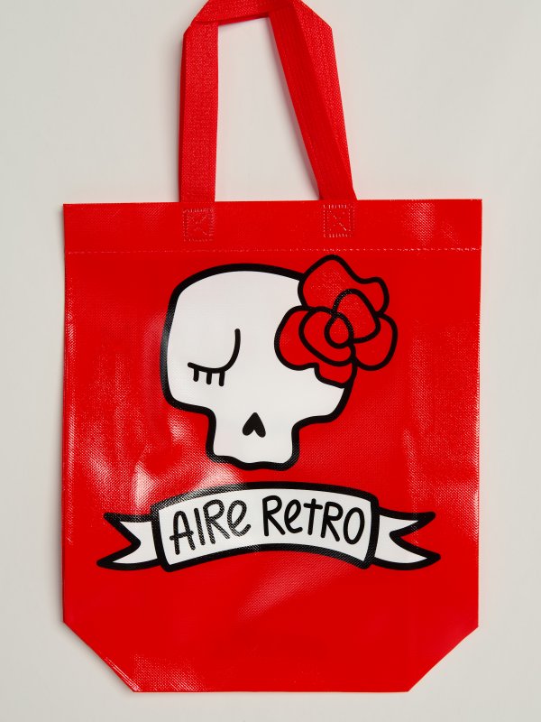 BOLSA "CALAVERA" PEQUEÑA ROJA