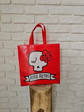 BOLSA "CALAVERA" PEQUEÑA ROJA