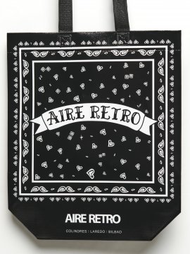 BOLSA "BANDANA" PEQUEÑA NEGRA