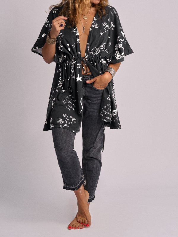 KIMONO "POEMAS"