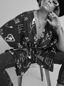 KIMONO "POEMAS"
