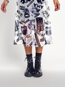 VESTIDO TUL "COLLAGE"