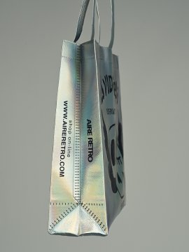 BOLSA "LA VIDA VUELA" PEQUEÑA IRIDISCENTE
