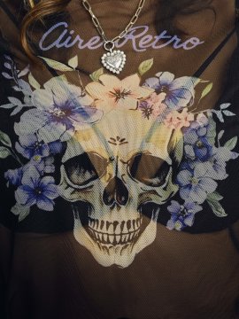 CAMISETA TUL "LADY VIOLET"