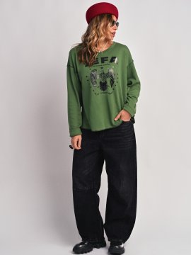 CAMISETA VERDE "JEFA"