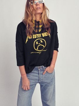 SUDADERA PAÑUELO "NEVERMIND"