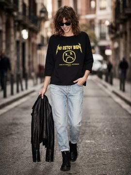 SUDADERA PAÑUELO "NEVERMIND"