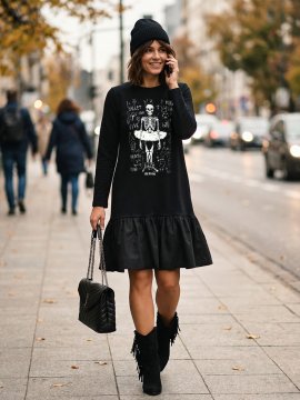 VESTIDO NEGRO "BALLET"