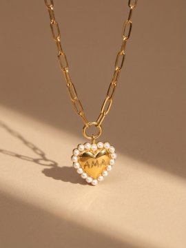 COLLAR "AMA" DORADO